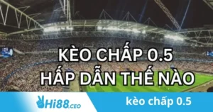 Kèo Chấp 0.5: Chiến Thuật Cá Cược Kèo Chấp 0.5 Tại Hi88